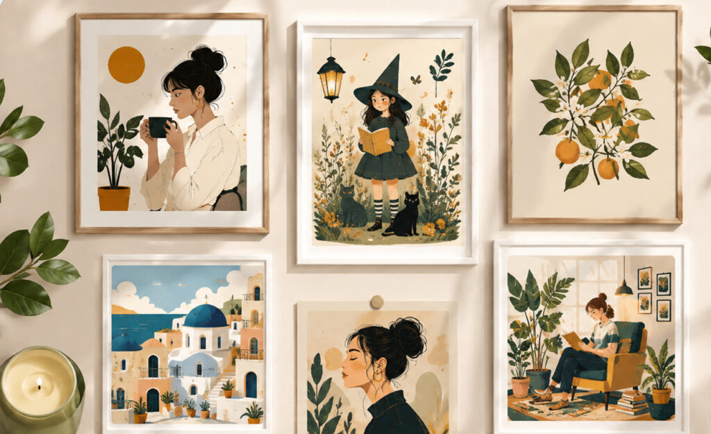 editorial art collection