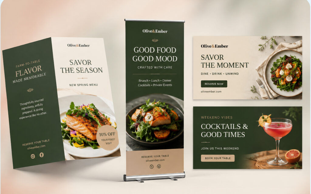 marketing material