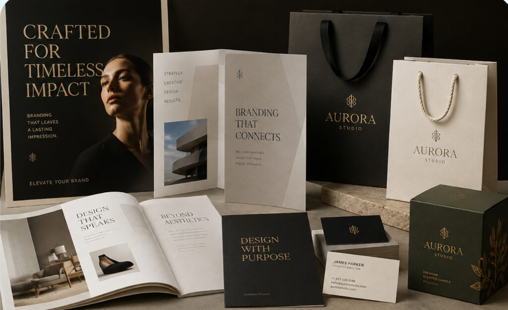 premium print campaign